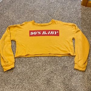 90’s Baby Cropped Crewneck